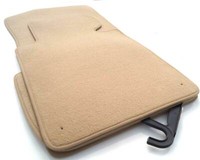 NEU FußMatten 3Er BMW E46 Velours Autoteppich Matten Beige 4-Teilig Teppich Set