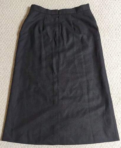 New With Tags Pendleton Womens Size 6 Black 100% Virgin Wool Skirt 24Y - Picture 2 of 11
