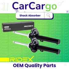 Pair X2 Front Shock Absorbers Gas for SEAT Leon III ST 2013 + OE Quality