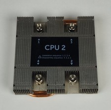 NEW DELL EMC 0JR3TG PowerEdge FC630 CPU2/CPU #2 Heatsink 104mm +Thermal Compound