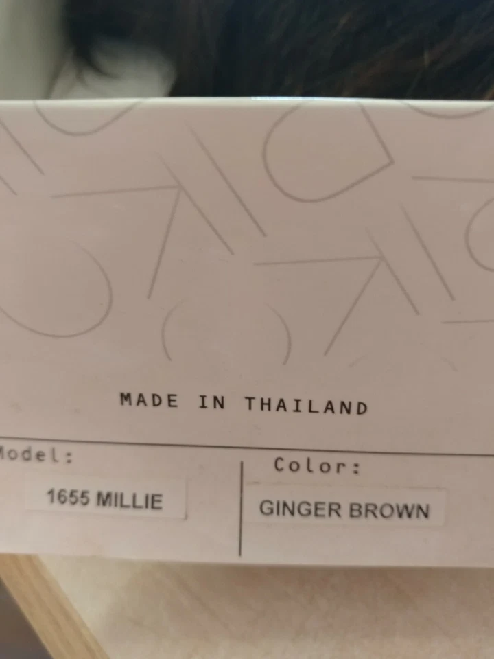 Peluca Bob Shag Noriko Millie Jengibre Marrón 1655 Marco Facial Flecos Tenues Nueva con Etiquetas Foto 4 de 4