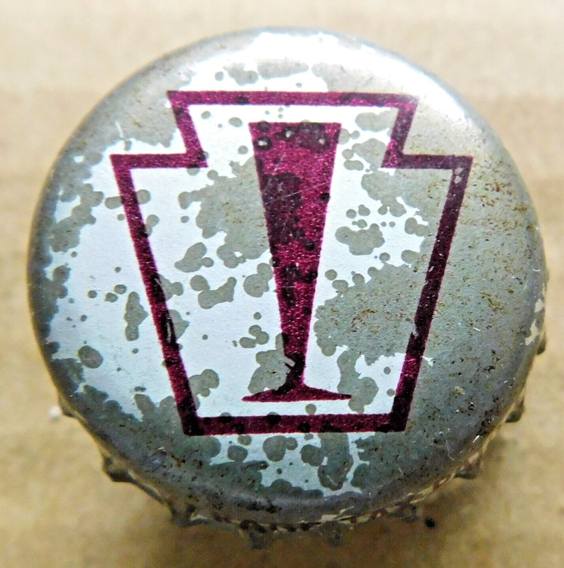 PA tax PILSENER GLASS cork beer bottle cap 1956-64 ESSLINGER Philadelphia PA