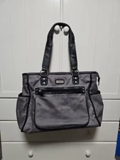 Carter’s Essence Gray Hues Rainfall Diaper Bag Tote Extra Large Baby Product