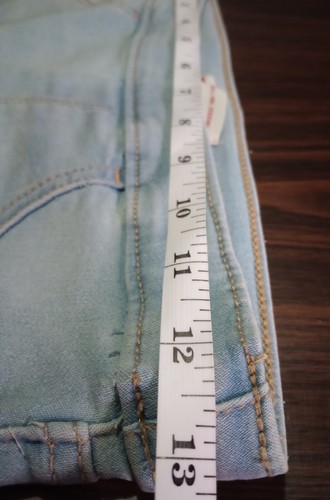 NWOT Girls Levi's Pull On Leggings Light Wash Regular 10 Stretch Pockets... - Picture 10 of 10
