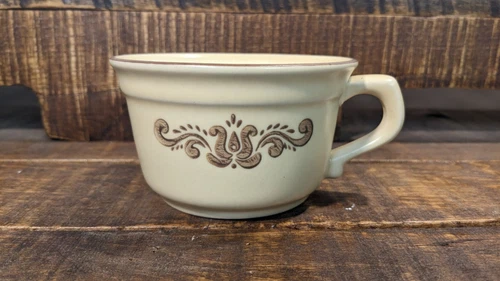 Pfaltzgraff Village USA Soup/Coffee Flat Cup Mug Vintage 6-1