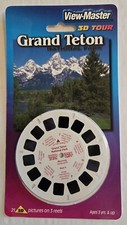 View-Master 3-Reel Pack, Grand Teton National Park, Wyoming, New, Unopened