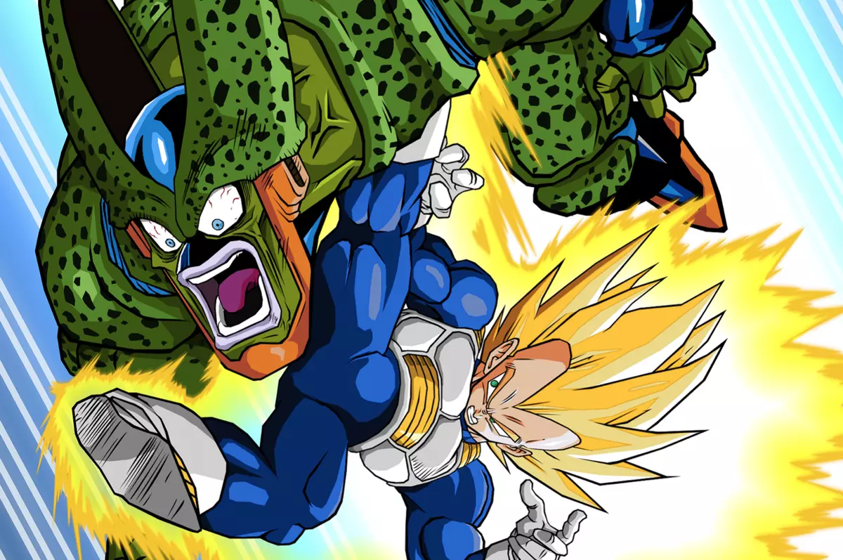 VEGETA VS CELL!! OLD VEGETA RETURNS?!