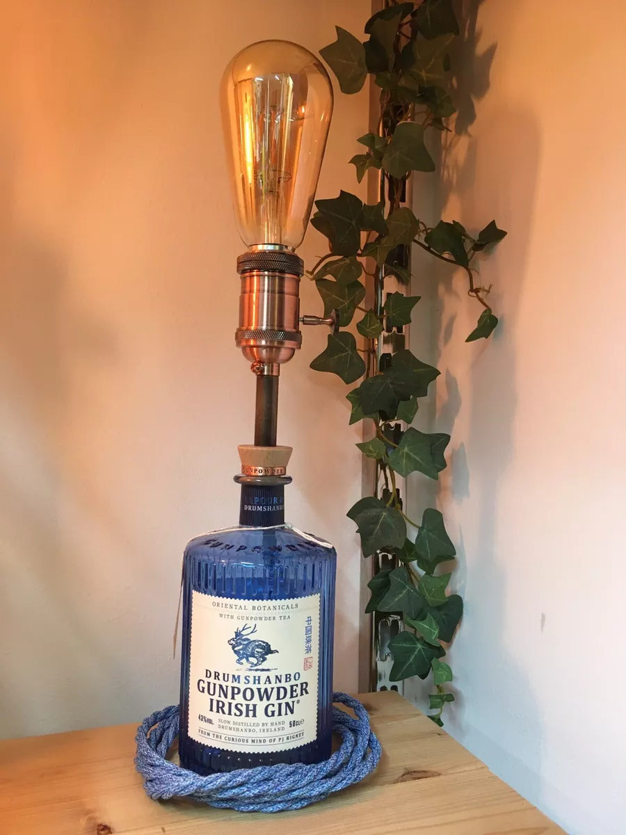 Gin bottle on sale light fitting