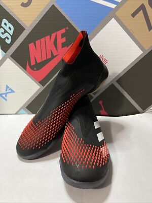 Adidas Predator Mutator 20+ IN Demonskin Core Black Active Red