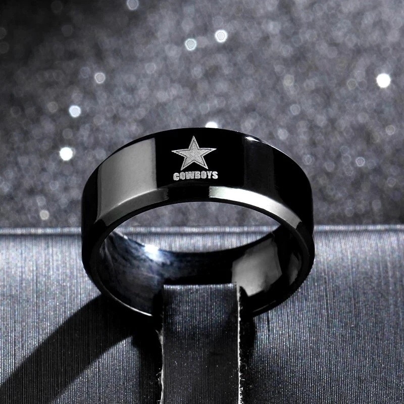 Dallas cowboys titanium best sale ring