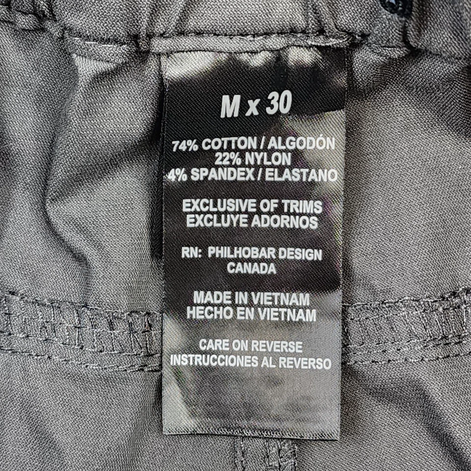 Vintage Baggy Y2K BC Clothing Convertible Jnco Kikwear Rave Cargo Pants Sz Mx30 - Image 2 of 4