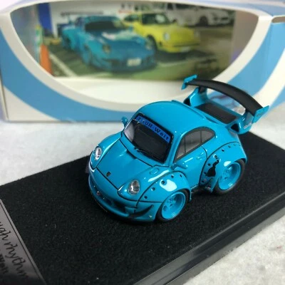 ミニカー LITTLE EGG RWB 993 Resin LITTLE EGG 1:64 Scale Porsche 993 Rough Rhythm RWB Q