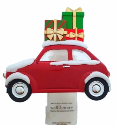 Bath & Body Works CHRISTMAS CAR WITH PRESENTS Wallflower Fragrance Plug NEW