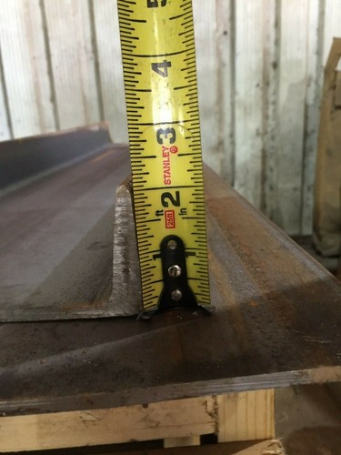 8" x 12" 11.5 pounds per ft. C Channel Iron Mild Steel A36 Ships USPS (1 Piece) - Picture 2 of 3
