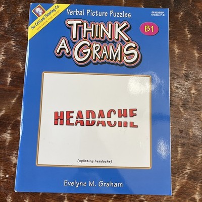 Verbal Picture Puzzles: Think-A-Grams, Level B1, Grades 7-8
