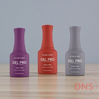 Kiara Sky GEL PRO Gel Polish HEMA FREE - HFG 083 + 093 + 103