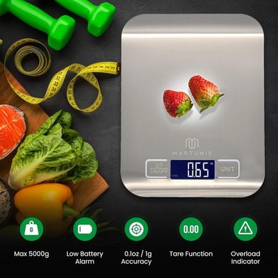 DIGITALE 5 KG WAAGE LCD ELEKTRONISCH KÜCHE HAUSHALT WIEGEN LEBENSMITTEL KOCHEN UK