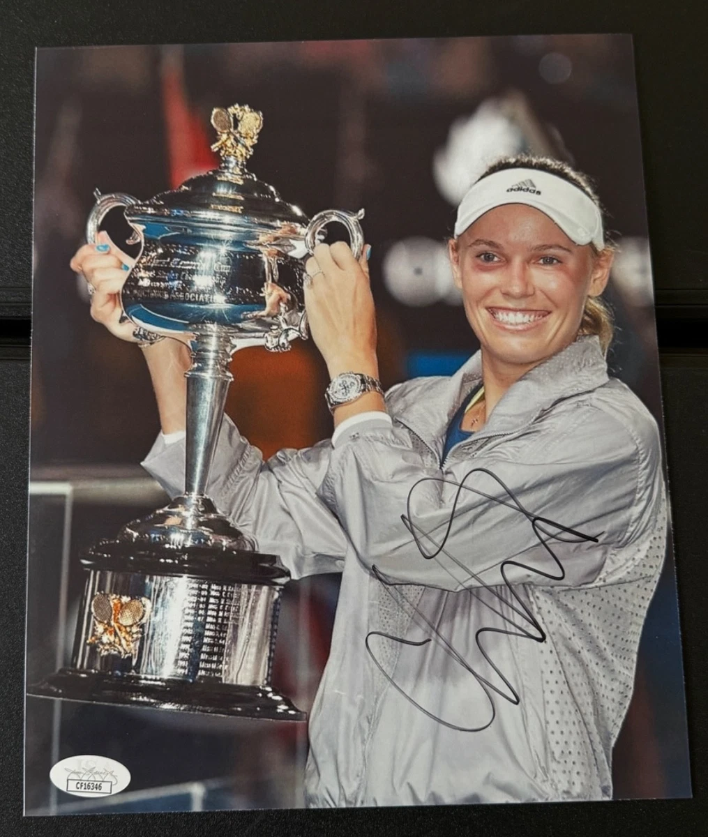 Caroline Wozniacki Tennis Autographed Photos for sale | eBay