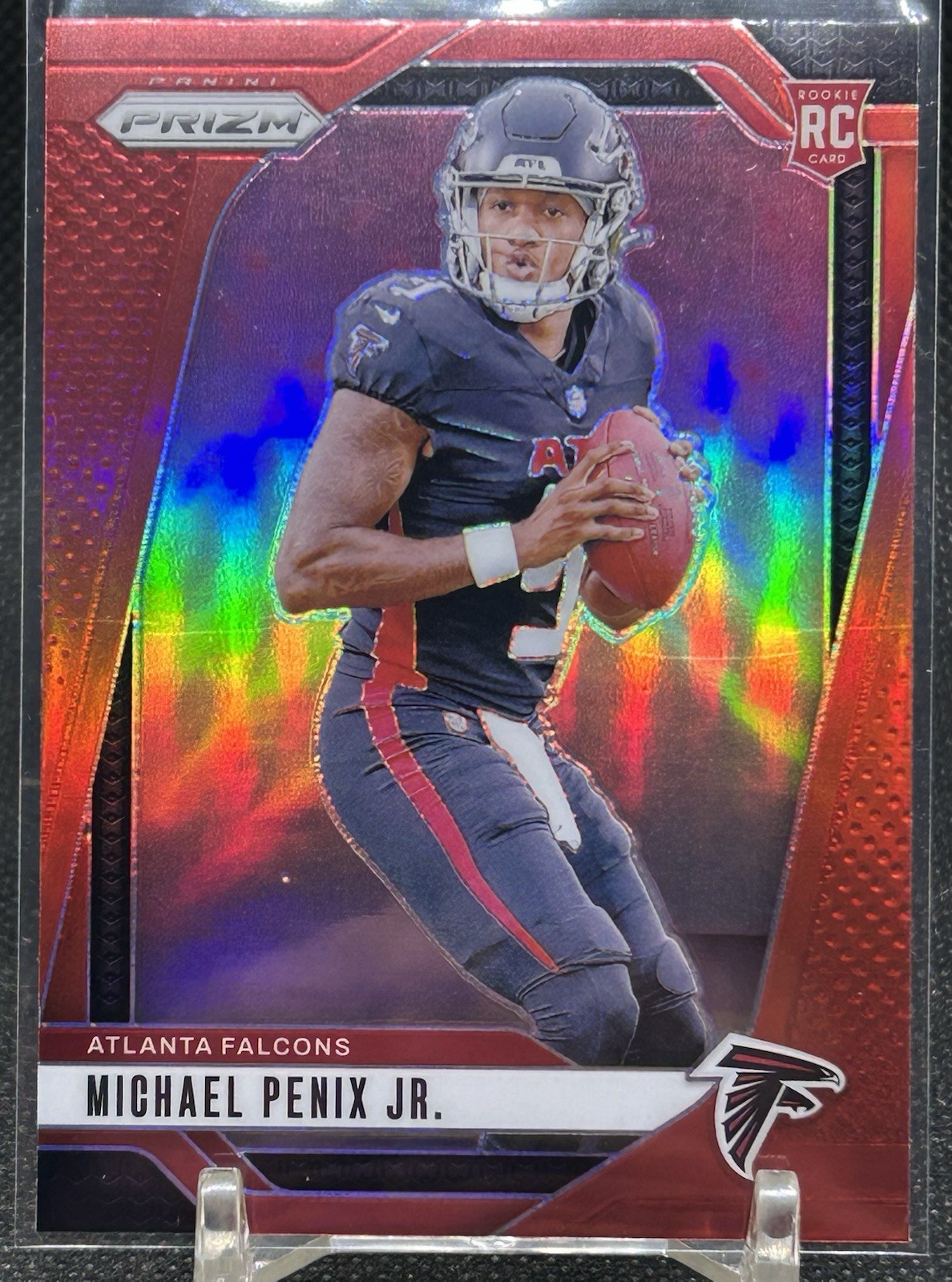 2024 Panini Prizm Football Michael Penix Jr #378 RC Rookie Retail Red SSP