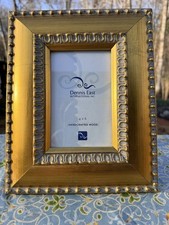 Carved Wood Picture Frame Gold Gilt Ornate De...
