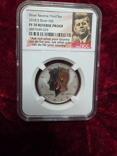 2018-S Kennedy Half Dollar Proof — photo from the most recent tracked eBay sale