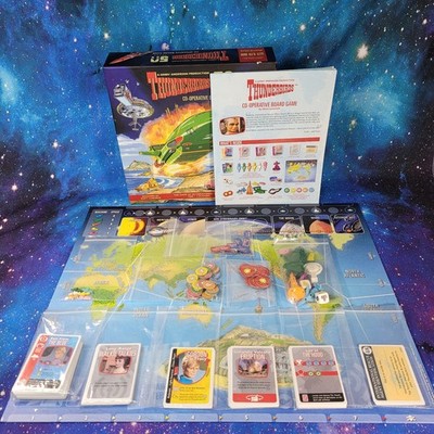 Modiphius Thunderbirds 50 Years Co-operative Board Game 99.9% Complete NM 2015