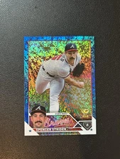 2023 Topps Blue Glitter Foil Rookie Cup Spencer Strider /999 Atlanta Braves #602