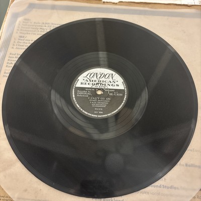Fats Domino ''Blueberry Hill/I can't go on'' (1956) 78rpm 10'' LoAm HLU8330 EX+