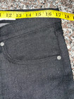 NWOT! Gustin Jeans Men's Skinny Fit Black Denim Selvedge Button Fly Size 34 x 38 — photo 10