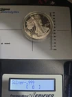 2003 W Proof American Silver Eagle, w/ Box