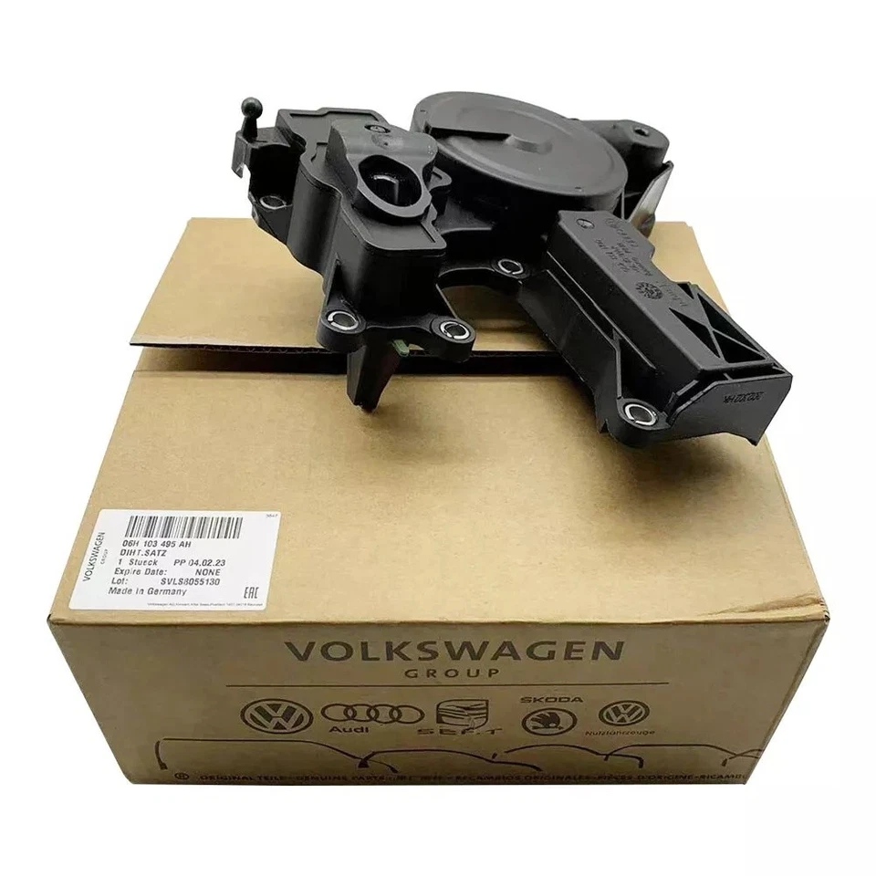 Separador de aceite de válvula PCV VW Audi OEM 06H103495AH MK5 MK6 GTI A3 A4 Q5 TT 2.0T Foto 2 de 4