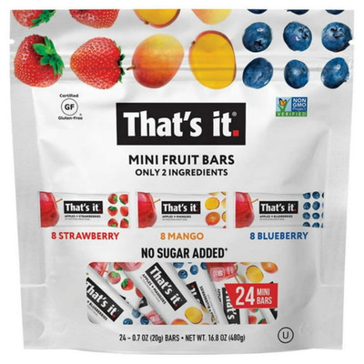 That's It Mini Fruit Bars Variety Pack 24 Count