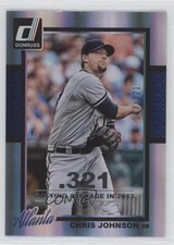 2014 Panini Donruss Silver Season Stat Line 143/321 Chris Johnson #58 sh7