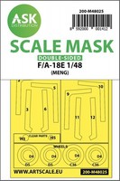 F/A-18E Double-Sided Painting Mask For Meng / 1:48
