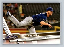 2017 Topps #193 Jimmy Nelson Milwaukee Brewers Baseball Card