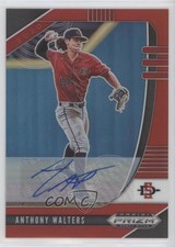 2020 Panini Prizm Draft Picks Red 23/50 Anthony Walters #PDP91 Auto g2u