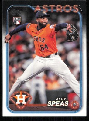 2024 Topps Update #US222 Alex Speas RC Houston Astros