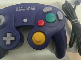 Nintendo Official GameCube Controller Blue Indigo NGC DOL-003 US SELLER