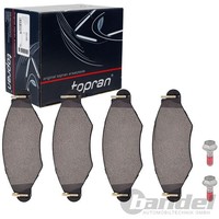 Topran BremsbelÄGe Satz Vorne Passend FüR CitroËN Xsara Peugeot 206 206+ | 721 2