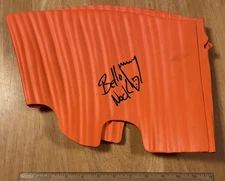 Vintage Ringling Brothers-Barnum Bailey Circus Bello Nock Hair Clown Hat-Orange