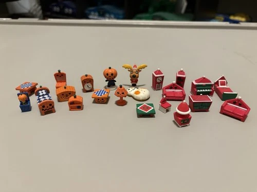 Holiday 2001 VTG Animal Crossing Nintendo Figurines/ Takara Tomy