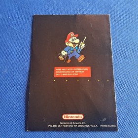 Super Nintendo SNES: Super NES Mouse [Instruction Book Manual ONLY]