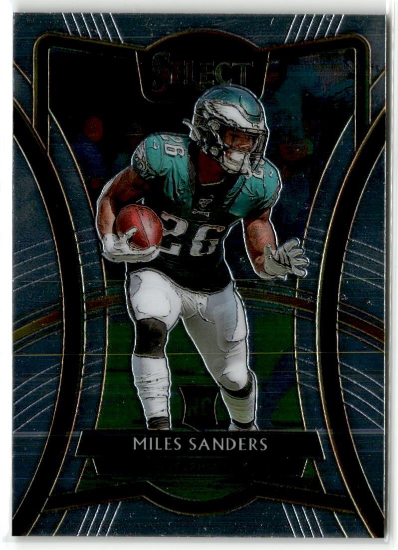 Miles Sanders RC Philadelphia Eagles 2019 Panini Select #102