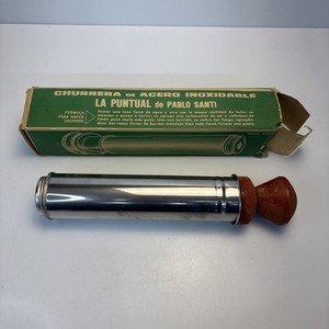 Vintage Churro Maker Churrera de Agero Argentina w/ Box