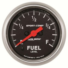 Autometer 3310 Sport-comp Fuel Level Gauge 2-116 0-280 Ohm Programmable Autometer 3310 Sport-comp Fuel Level Gauge 2-116 0-280 Ohm Programmable