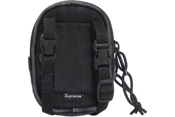Supreme Mini Denim Utility Bag Black FW25 | eBay