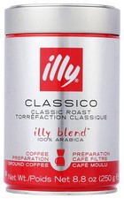 Illy Ground Coffee Classic Roast 8.8 Oz