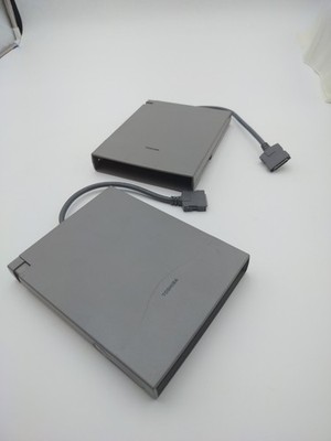 Lot of (2) Toshiba External FDD Attachment Cases USA - NO FLOPPY DRIVES - (Read)