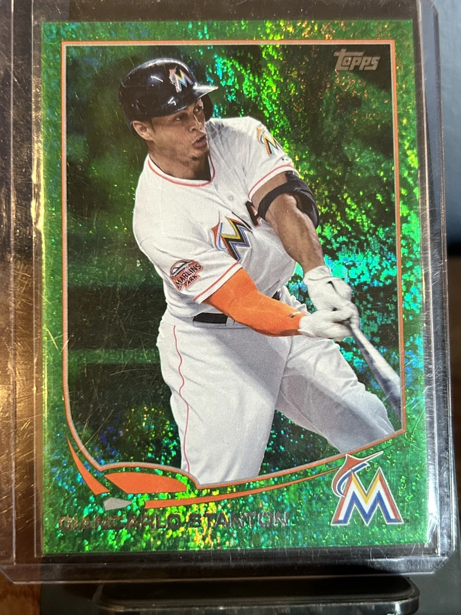 Giancarlo Stanton Baseball 2013 Season Sports Trading Cards