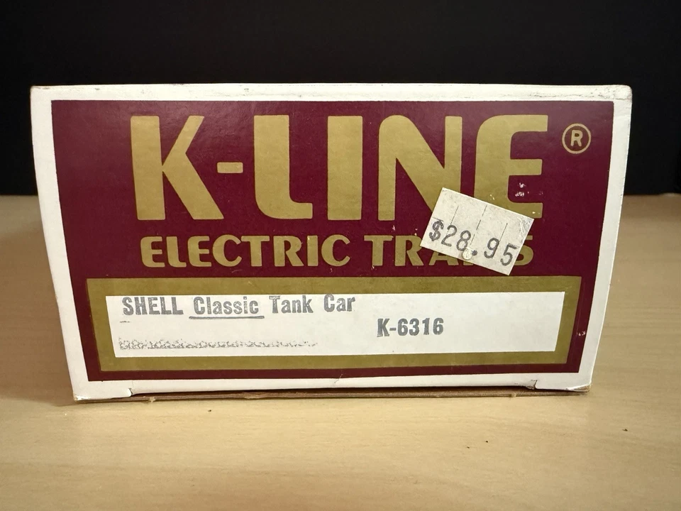O GAUGE - K-LINE K-6316 SHELL CLASSIC SINGLE DOME TANK CAR With Box B1 - Image 3 of 4